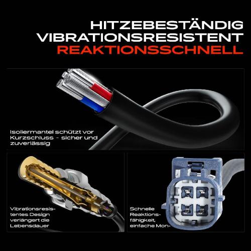 Frankberg 1x Lambdasonde Regelsonde/Diagnosesonde Vor/Nach Katalysator für Nissan 350 Z Primera X-Trail Renault Bild Frankberg 1x Lambdasonde Regelsonde/Diagnosesonde Vor/Nach Katalysator für Nissan 350 Z Primera X-Trail Renault