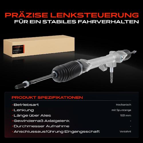 Frankberg 1x Lenkgetriebe Servolenkgetriebe für Fiat Punto 188 Kasten Schrägheck 1999-2012 Bild Frankberg 1x Lenkgetriebe Servolenkgetriebe für Fiat Punto 188 Kasten Schrägheck 1999-2012