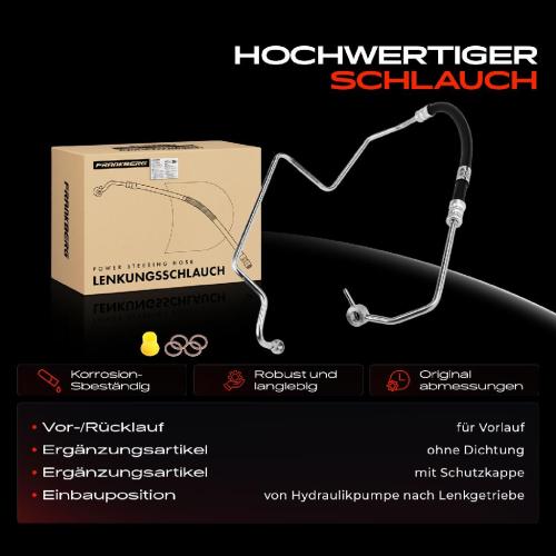 1x Servolenkung Schlauch für Fiat Doblo 119 223 1.2L 1.6L 1.9L 2001-2010 Bild 1x Servolenkung Schlauch für Fiat Doblo 119 223 1.2L 1.6L 1.9L 2001-2010