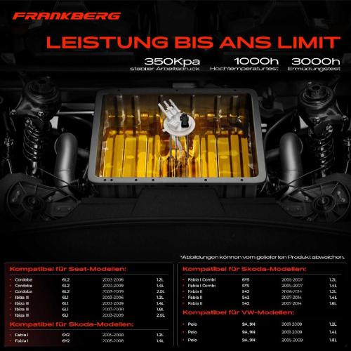 1x Kraftstoffpumpe für VW Polo Seat Cordoba Ibiza III Skoda Fabia I Combi Praktik Stufenheck II Bild 1x Kraftstoffpumpe für VW Polo Seat Cordoba Ibiza III Skoda Fabia I Combi Praktik Stufenheck II