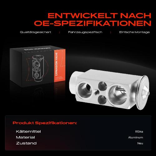 1x Expansionsventil Klimaanlage für BMW E70 F15 F85 X5 E71 E72 F16 F86 X6 Bild 1x Expansionsventil Klimaanlage für BMW E70 F15 F85 X5 E71 E72 F16 F86 X6