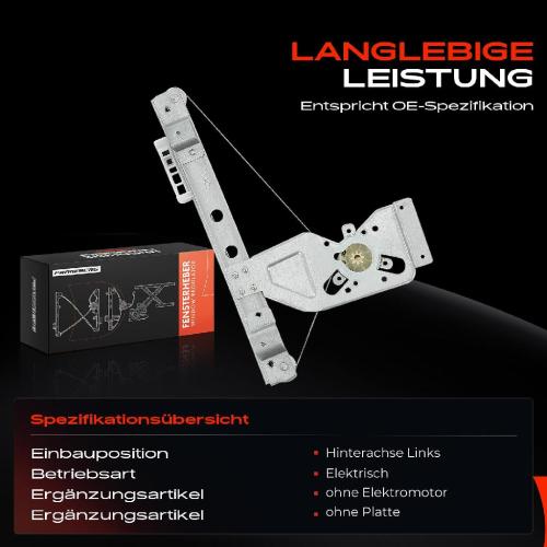 1x Fensterheber Hinten Links für Citroën C3 I FC FN C3 II SC 2002-2016 Bild 1x Fensterheber Hinten Links für Citroën C3 I FC FN C3 II SC 2002-2016