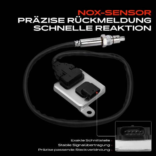 1x Nox Sensor Nitrogen Oxide Lamdasonde Katalysator für Mercedes-Benz C-Klasse E-Klasse M-Klasse GLE Bild 1x Nox Sensor Nitrogen Oxide Lamdasonde Katalysator für Mercedes-Benz C-Klasse E-Klasse M-Klasse GLE