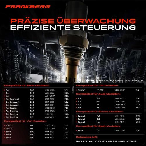 1x Lambdasonde Regelsonde Vor Katalysator für VW Golf V Polo Audi A3 8L1 BMW E87 E46 Skoda Fabia I Bild 1x Lambdasonde Regelsonde Vor Katalysator für VW Golf V Polo Audi A3 8L1 BMW E87 E46 Skoda Fabia I