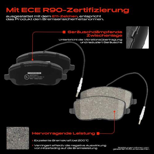 4x Bremsbeläge Vorderachse für Citroën C8 Jumpy Kasten Fiat Scudo Bus Ulysse Lancia Phedra Peugeot 807 Expert Bild 4x Bremsbeläge Vorderachse für Citroën C8 Jumpy Kasten Fiat Scudo Bus Ulysse Lancia Phedra Peugeot 807 Expert