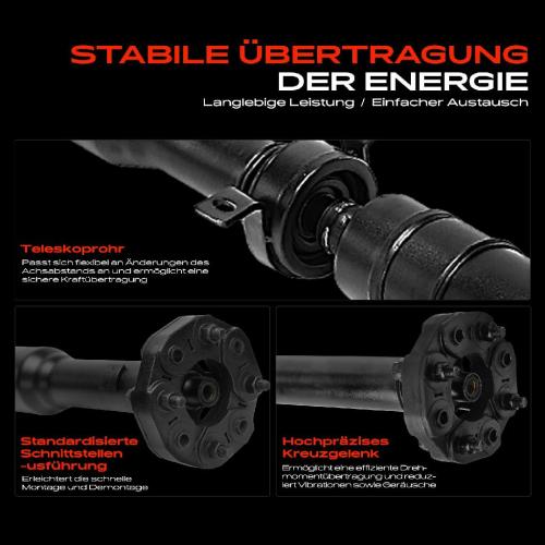 Frankberg 1x Kardanwelle Gelenkwelle Hinterachse für Mercedes-Benz V-Klasse W447 2.1L Bj ab 2014 Bild Frankberg 1x Kardanwelle Gelenkwelle Hinterachse für Mercedes-Benz V-Klasse W447 2.1L Bj ab 2014