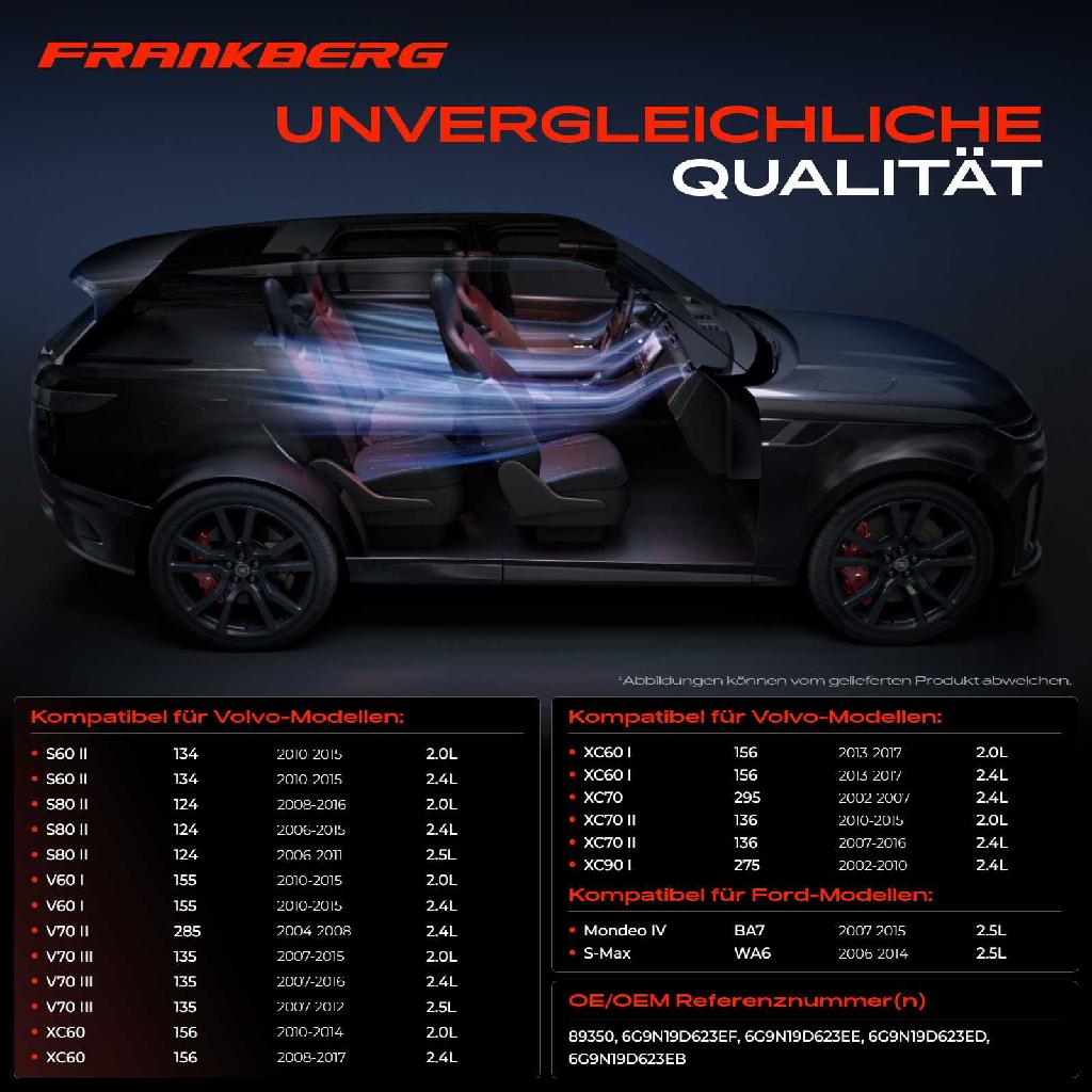 1x Magnetkupplung Klimakompressor für Volvo S60 S80 V60 V70 XC60 XC70 Ford Mondeo 4