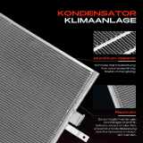 1x Kondensator Klimaanlage für Jaguar XJ X351 2.0L 3.0L Bj ab 2009