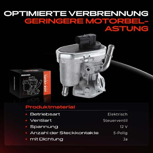 Frankberg 1x AGR-Ventil Abgasrückführungsventil für Ford Transit Bus Kasten Pritsche/Fahrgestell Tourneo Bild Frankberg 1x AGR-Ventil Abgasrückführungsventil für Ford Transit Bus Kasten Pritsche/Fahrgestell Tourneo