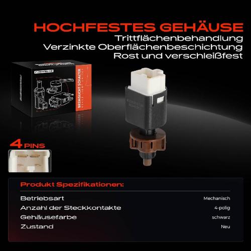 1x Bremslichtschalter für Citroën Mitsubishi Peugeot 1.6L-3.8L Bild 1x Bremslichtschalter für Citroën Mitsubishi Peugeot 1.6L-3.8L