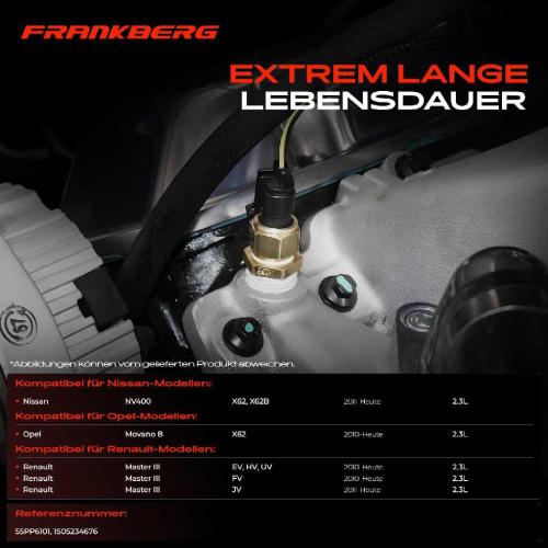 1x Sensor Kraftstoffdruck für Opel Movano B X62 Renault Master III JV Nissan NV400 Bild 1x Sensor Kraftstoffdruck für Opel Movano B X62 Renault Master III JV Nissan NV400