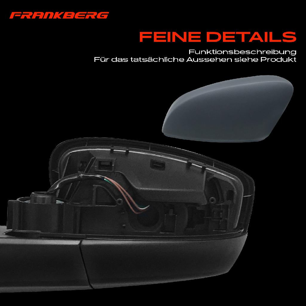 1x Außenspiegel Links für Seat Toledo IV Skoda Rapid Spaceback KG3 NH3 NK3 NK6 NH1