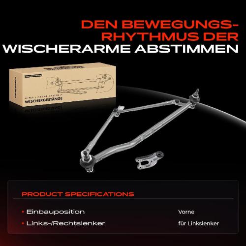 1x Wischergestänge Vorne für BMW 3er E46 316-330 1998-2005 Bild 1x Wischergestänge Vorne für BMW 3er E46 316-330 1998-2005