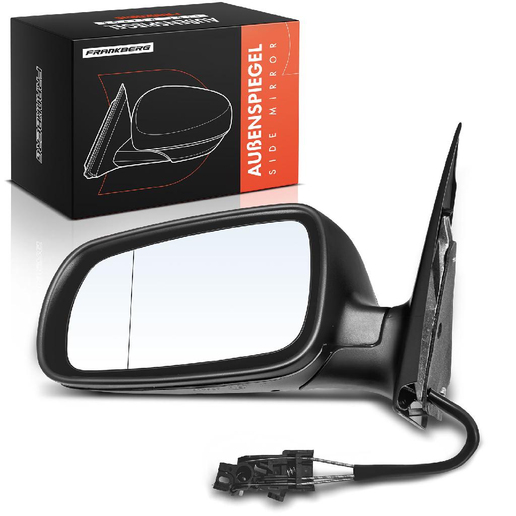 Frankberg 1x Außenspiegel Links für Skoda Fabia I 6Y2 6Y5 6Y3 1.0L 1.2L 1.4L 1.9L 2.0L