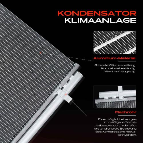 Frankberg 1x Kondensator Klimaanlage für KIA Sorento III UM 3.3L 2015-2023 Bild Frankberg 1x Kondensator Klimaanlage für KIA Sorento III UM 3.3L 2015-2023