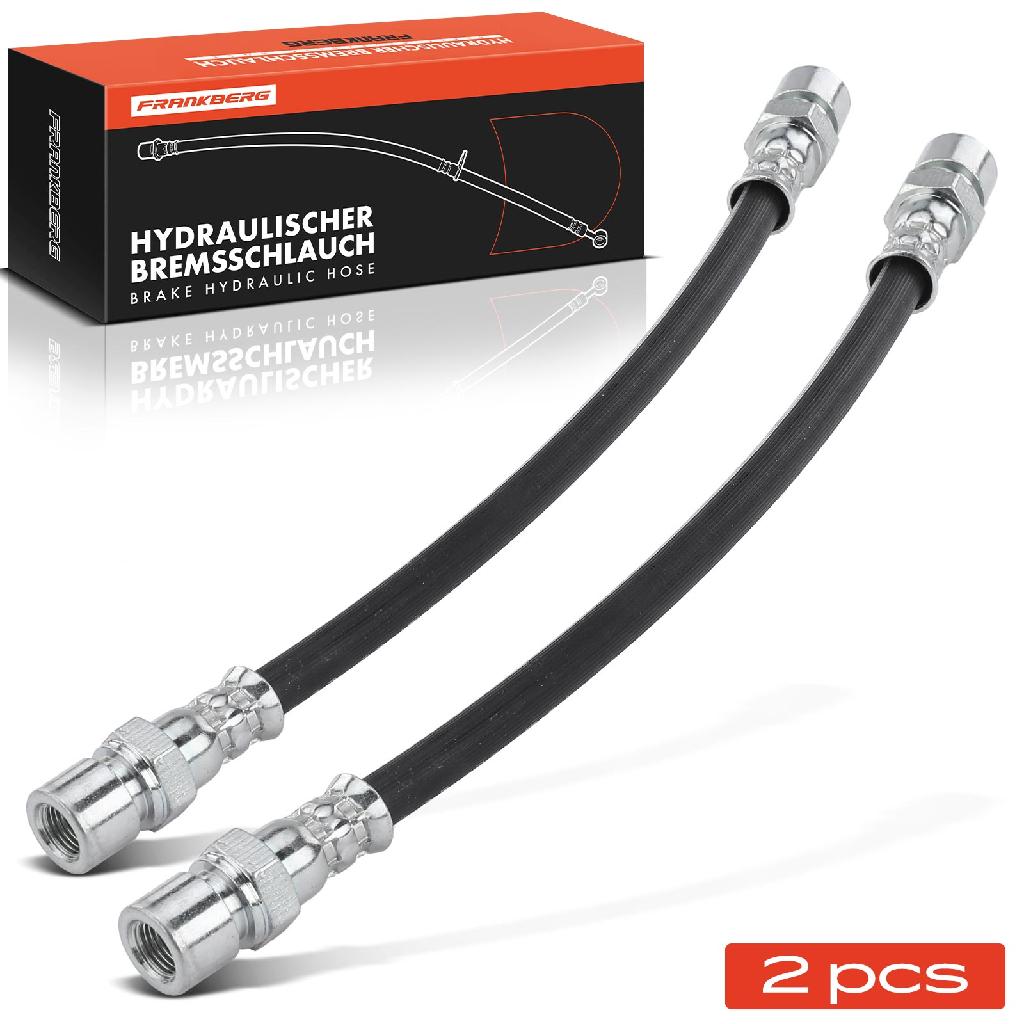 Frankberg 2x Bremsschlauch Bremsschläuche Vorderachse oder Hinterachse für VW 1500 1600 Variant Kaefer Cabriolet Porsche 914