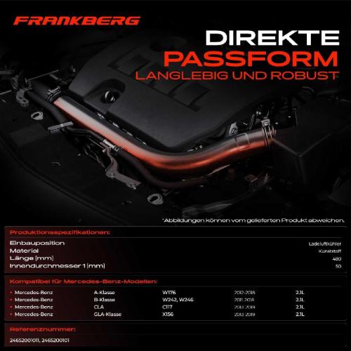 1x Kühlerschlauch Turboschlauch für Mercedes-Benz A-Klasse W176 B-Klasse W242 W246 CLA Coupe C117 X156 Bild 1x Kühlerschlauch Turboschlauch für Mercedes-Benz A-Klasse W176 B-Klasse W242 W246 CLA Coupe C117 X156