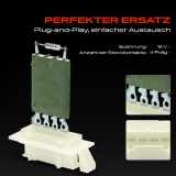 1x Widerstand Vorwiderstand Gebläsemotor für Citroën Berlingo Peugeot Partner