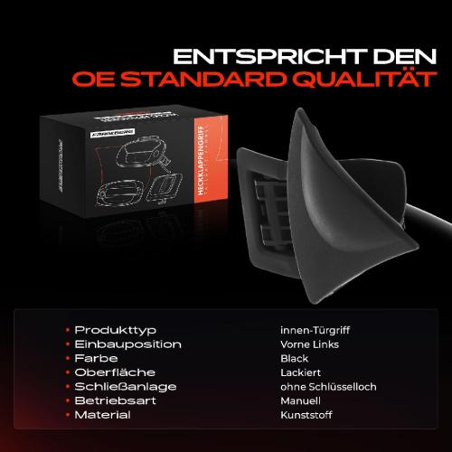 1x Türgriff Vorne Links innen für Smart Cabrio City-Coupe Crossblade Fortwo Coupe 0.6L 0.7L 0.8L 1998-2007 Bild 1x Türgriff Vorne Links innen für Smart Cabrio City-Coupe Crossblade Fortwo Coupe 0.6L 0.7L 0.8L 1998-2007