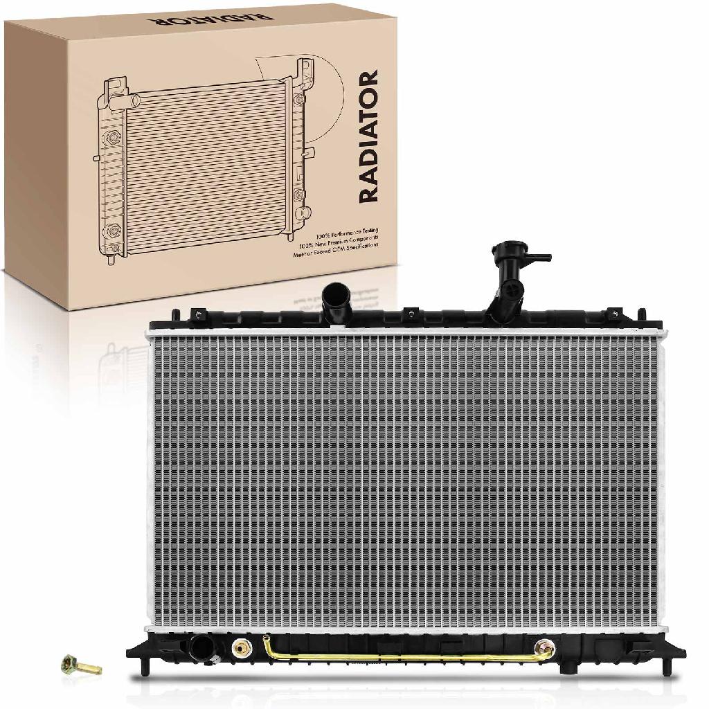 Frankberg 1x Kühler Wasserkühler Motorkühler für KIA Rio II Stufenheck JB 1.4 1.6L Bj ab 2005