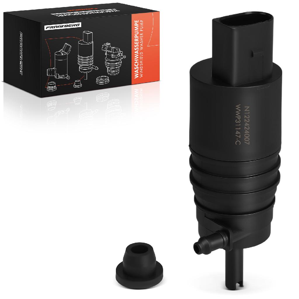 1x Waschwasserpumpe Scheibenreinigung Vorne für BMW E81 E87 F20 E91 F31 F90 G30