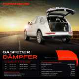 2x Gasfeder Dämpfer Heckklappe Audi 80 90 893 894 Stufenheck 1986-1991