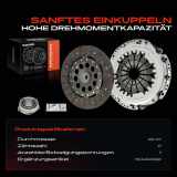 1x Kupplungssatz für Mazda 6 Hatchback GG 6 Station Wagon GY 6 Stufenheck GG MPV II LW 2.0L