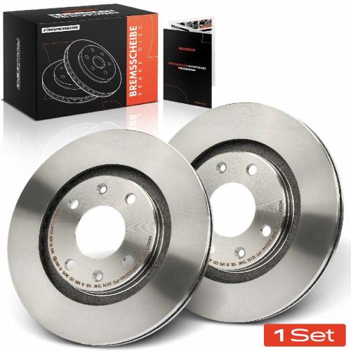 2x Bremsscheiben Vorderachse für Peugeot 206 CC Schrägheck 305 II 306 Cabriolet 1982-2015 Bild 2x Bremsscheiben Vorderachse für Peugeot 206 CC Schrägheck 305 II 306 Cabriolet 1982-2015