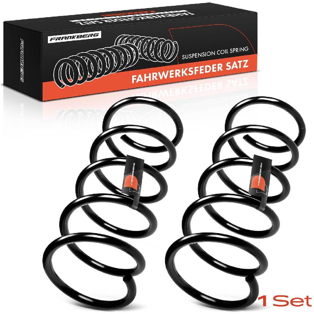 Frankberg 2x Fahrwerksfeder Vorderachse für Renault Megane I EA0/1_ Megane I Coach DA0/1_ 1996-2002