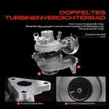 1x Abgasturbolader für Alfa Romeo Mito Fiat 500 500L 500X Doblo Cargo Pritsche/Fahrgestell Fiorino Opel