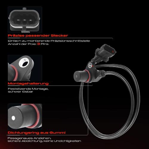 1x Kurbelwellensensor Impulsgeber für Mitsubishi Canter Pritsche/Fahrgestell 3.0L Bild 1x Kurbelwellensensor Impulsgeber für Mitsubishi Canter Pritsche/Fahrgestell 3.0L