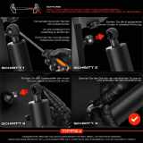 1x Gasfeder Elektrisch Heckklappe Hinten Links für BMW X6 E71 E72 2007-2014