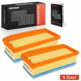 2x Luftfilter Filtereinsatz für Renault Clio IV Captur I Dacia Duster Logan Sandero