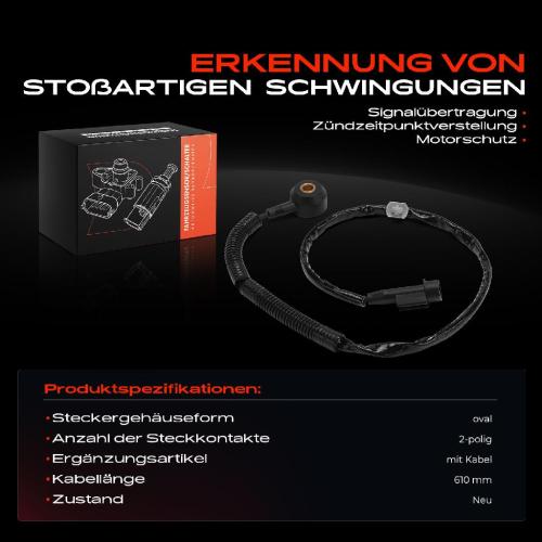 1x Klopfsensor Klopfgeber für Hyundai Grandeur TG Sonata V NF iX55 KIA Sorento I JC Bild 1x Klopfsensor Klopfgeber für Hyundai Grandeur TG Sonata V NF iX55 KIA Sorento I JC