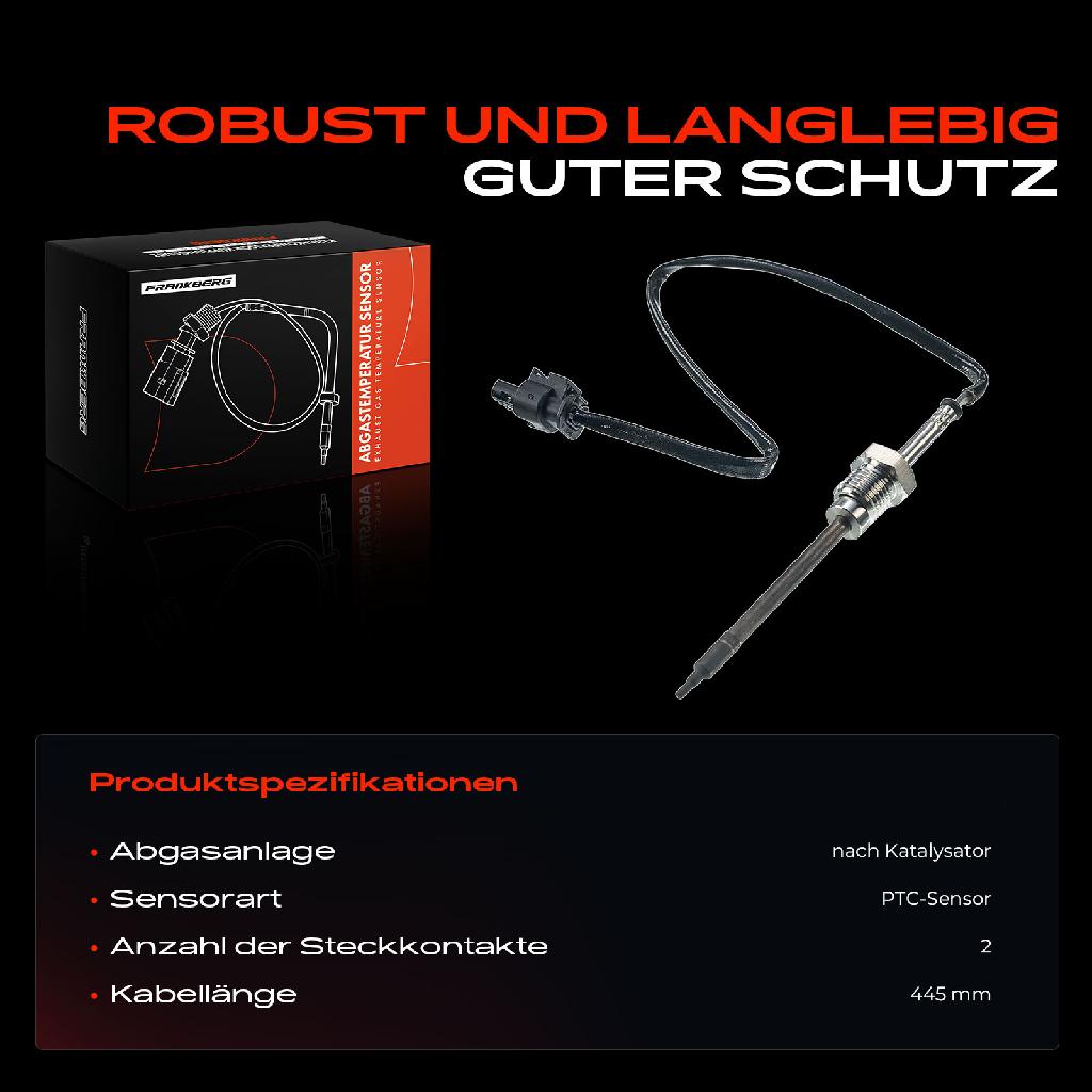 1x Abgastemperatursensor für Mercedes Benz W204 S204 W211 S211 3.0L