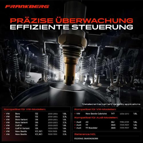 1x Lambdasonde Diagnosesonde Nach Katalysator für VW Golf IV 1J1 Bora 1J2 New Beetle 1Y7 Audi	A3 TT Bild 1x Lambdasonde Diagnosesonde Nach Katalysator für VW Golf IV 1J1 Bora 1J2 New Beetle 1Y7 Audi	A3 TT