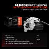 1x Anlasser Starter für Citroën Berlingo/Berlingo First MPV Kasten/MPV BX Break Evasion Jumper Bus Kasten