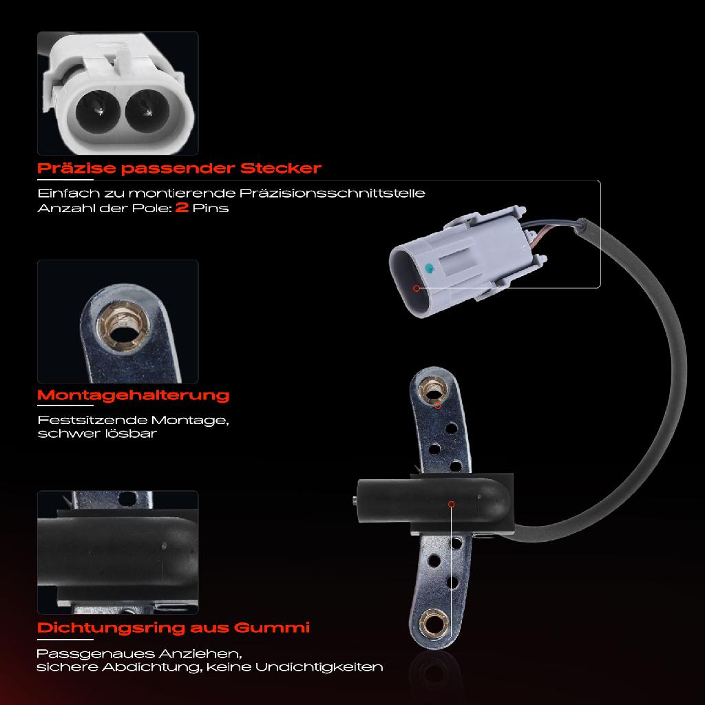 1x Kurbelwellensensor Impulsgeber für Renault 19 Clio I Megane I Laguna I Espace 21