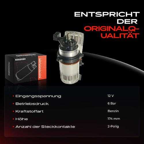 1x Kraftstoffpumpe für VW Corrado Golf II Jetta Passat Variant Seat Toledo I 1.8L 2.0L 1984-1995 Bild 1x Kraftstoffpumpe für VW Corrado Golf II Jetta Passat Variant Seat Toledo I 1.8L 2.0L 1984-1995