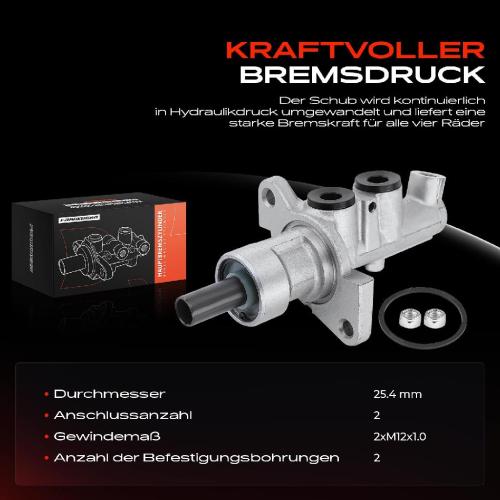 1x Hauptbremszylinder Bremszylinder für Mercedes-Benz C-Klasse W202 E-Klasse W210 Bild 1x Hauptbremszylinder Bremszylinder für Mercedes-Benz C-Klasse W202 E-Klasse W210