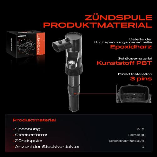 1x Zündmodul Zündspule für Fiat Stilo 192 2.4L 2001-2007 Bild 1x Zündmodul Zündspule für Fiat Stilo 192 2.4L 2001-2007