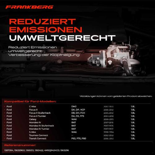 1x AGR-Ventil Abgasrückführungsventil für Ford C-Max Focus II Stufenheck Turnier Galaxy Mondeo IV S-Max Bild 1x AGR-Ventil Abgasrückführungsventil für Ford C-Max Focus II Stufenheck Turnier Galaxy Mondeo IV S-Max