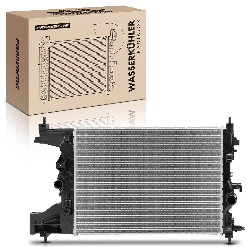 Frankberg 1x Kühler Wasserkühler Motorkühler für Opel Omega B V94 2.5L 1994-2003