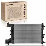 Frankberg 1x Kühler Wasserkühler Motorkühler für Opel Omega B V94 2.5L 1994-2003