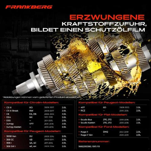Frankberg 1x Ölpumpe für Citroen C4 C5 C8 DS4 DS5 Peugeot 308 407 508 807 2.0L Bild Frankberg 1x Ölpumpe für Citroen C4 C5 C8 DS4 DS5 Peugeot 308 407 508 807 2.0L