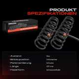 2x Fahrwerksfeder Hinterachse für Citroën C4 Mitsubishi ASX GAW Peugeot 4008 Bj ab 2010