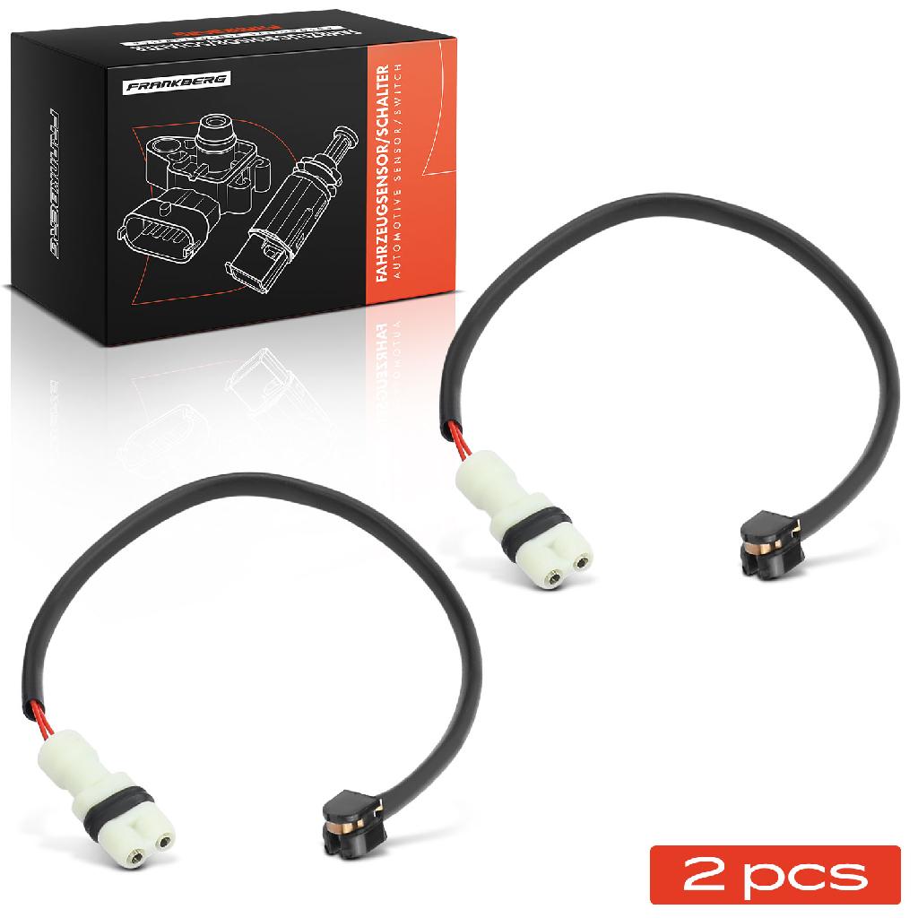 2x Warnkontakt Bremsbelagverschleiß Hinterachse für Porsche 944 2.5L 2.7L 1986-1990