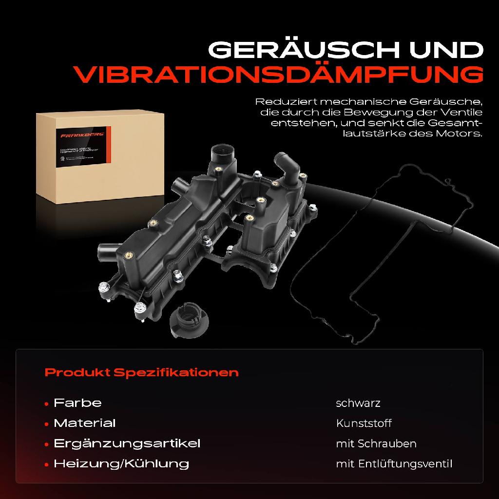 1x Ventildeckel Zylinderkopfhaube für Ford Focus C-Max Volvo S60 V60 V40 V70 S80