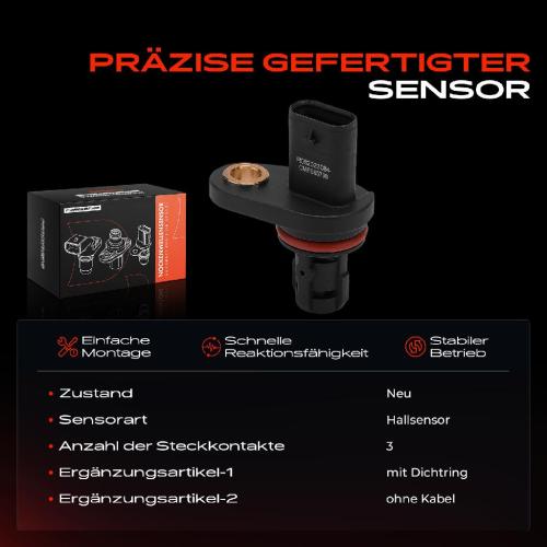 1x Nockenwellenposition Sensor für Chevrolet Aveo Cruze Orlando Trax Opel Astra J 1.6L 1.8L Bild 1x Nockenwellenposition Sensor für Chevrolet Aveo Cruze Orlando Trax Opel Astra J 1.6L 1.8L
