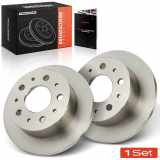Frankberg 2x Bremsscheiben Hinterachse für Citroën Jumper Bus Kasten Pritsche/Fahrgestell Fiat Ducato Peugeot Boxer